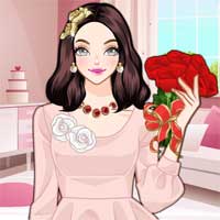 Free online flash games - Valentine Rose game - Games2Dress 