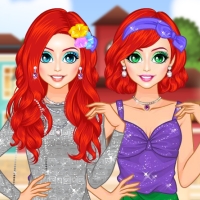 Free online flash games - Ariel Travel Blogger game - Games2Dress 