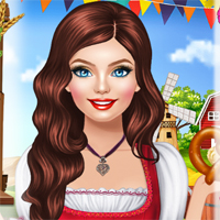 Free online flash games - Bonnie Oktoberfest game - Games2Dress 