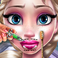 Free online flash games - Ice Queen Lips Injections game - Games2Dress 