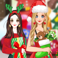 Free online flash games - Christmas Gifts game - Games2Dress 
