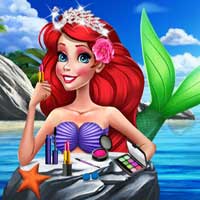 Free online flash games - Princess Summer Make Up ZeeGames game - Games2Dress 