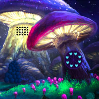 Free online flash games - Mushroom Fantasy Village Escape Games2rule game - Games2Dress 