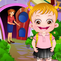 Free online flash games - Baby Hazel in Preschool Babyhazelgames game - WowEscape