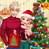 Free online flash games -  A Magic Christmas With Eliza And Jake game - Games2Dress 