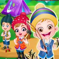 Free online flash games - Baby Hazel Summer Camp game - Games2Dress 