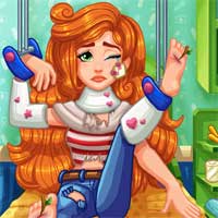 Free online flash games - Jessies Hospital Recovery game - Games2Dress 