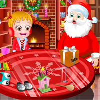 Free online flash games - Baby Hazel Christmas Dream game - Games2Dress 