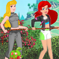Free online flash games - Princess Vs Villains Tug Of War game - Games2Dress 