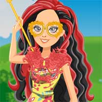 Free online flash games - Archery Club Rosabella Beauty game - Games2Dress 