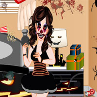 Free online flash games - Halloween Princess Bedroom Cleaning game - Games2Dress 