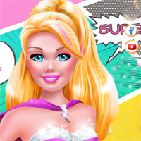 Free online flash games - Super Barbie Hair And Make Up game - Games2Dress 