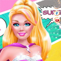 Super Barbie Hair And Make Up