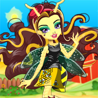 Free online flash games - Garden Ghouls Beetrice StarSue game - Games2Dress 