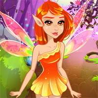 Free online flash games - Faerie Queen of Fire Girlg game - Games2Dress 