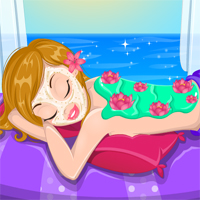 Free online flash games - Spring Break Spa Day game - Games2Dress 