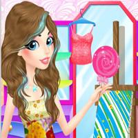 Free online flash games - Color Blast beauty prep game - Games2Dress 