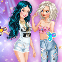 Free online flash games - Princess New Hobby Dressupmix game - Games2Dress 