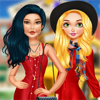 Free online flash games - Princesses Back To School Party game - Games2Dress 