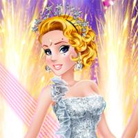 Free online flash games - Pop Concert With Princesses game - Games2Dress 
