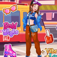 Free online flash games - Teen Casual Street game - Games2Dress 