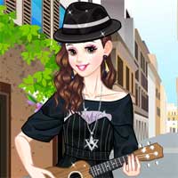 Free online flash games - Street Singer LoliGames game - Games2Dress 