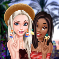 Free online flash games - Princesses Summer Greatest Hits EgirlGames game - WowEscape