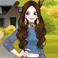 Free online flash games - Colors of Fall game - Games2Dress 