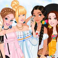 Princesses Off Shoulder Dresses EgirlGames