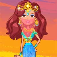 Free online flash games - Persian Princess DiDiGames game - Games2Dress 
