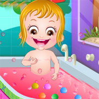 Free online flash games - Baby hazel spa bath game - Games2Dress 