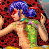 Free online flash games - Dotted Girl Back Treatment game - Games2Dress 