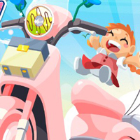 Free online flash games - My Scooter game - Games2Dress 