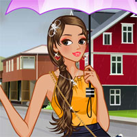 Free online flash games - Cute Umbrellas LoliGames game - Games2Dress 