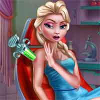 Free online flash games - Ice Queen Vaccines Injection Sisigames game - Games2Dress 