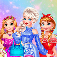 Free online flash games - Princess Rainbow Fashion game - Games2Dress 