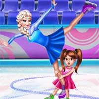 Free online flash games - Ice Skating Competition Playdora game - Games2Dress 