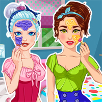 Free online flash games - Crystal and Olivia BFF Real Makeover Girlsplay game - Games2Dress 