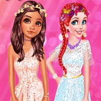 Free online flash games - Princesses Fantasy Makeup game - Games2Dress 