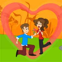 Free online flash games - EscapeGames3 Valentines Escape game - Games2Dress 