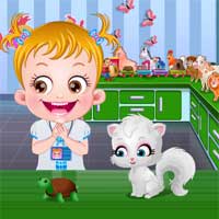 Free online flash games - Baby Hazel Learn Animals game - Games2Dress 