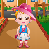 Free online flash games -  Baby Hazel Harvest Festival game - Games2Dress 