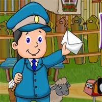 Free online flash games - Games2Jolly Postman Escape game - Games2Dress 