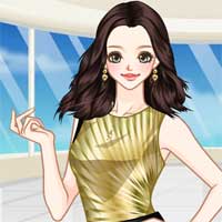 Free online flash games - Winter Prom Dresses Anime game - Games2Dress 