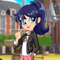 Free online flash games - Miraculous Marinette Dress Up game - WowEscape