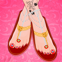 Free online flash games - Flower Pedicure Decoration Gamesforgirlz game - Games2Dress 