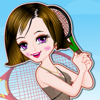 Free online flash games - Tennis Babe game - Games2Dress 