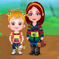 Free online flash games - Baby Hazel Nature Explorer game - Games2Dress 