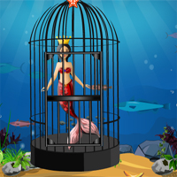 Free online flash games - Knf Mermaid Escape From SeaShore game - Games2Dress 