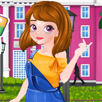 Free online flash games - Ellie Artist Makeover game - Games2Dress 